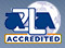 A2LA accredited badge